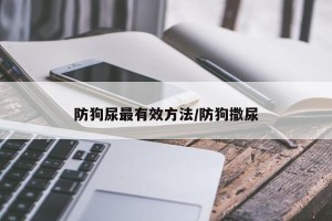 防狗尿最有效方法/防狗撒尿